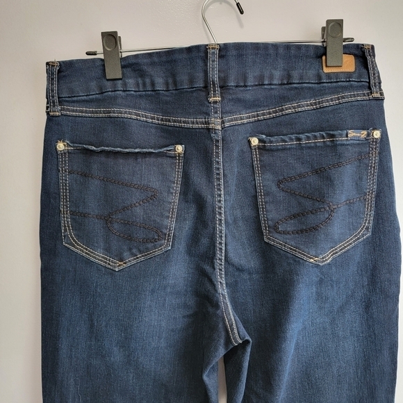 Seven 7 Tummyless High Rise Skinny Jeans Size 14 - Picture 3 of 7